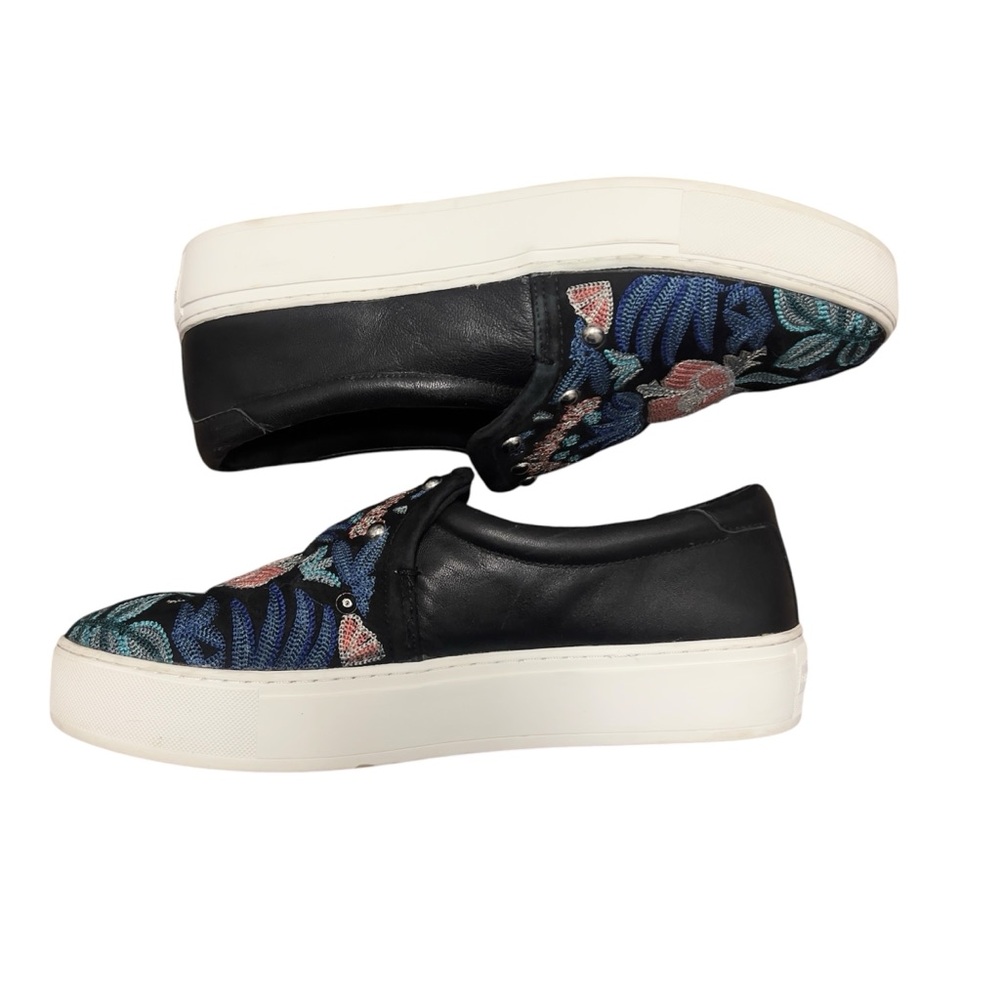 Rebecca Minkoff Embroidered Slip On Sneakers Size 11 - Picture 5 of 6